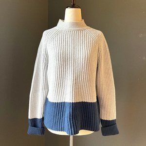 Chunky Color Block Sweater Banana Republic